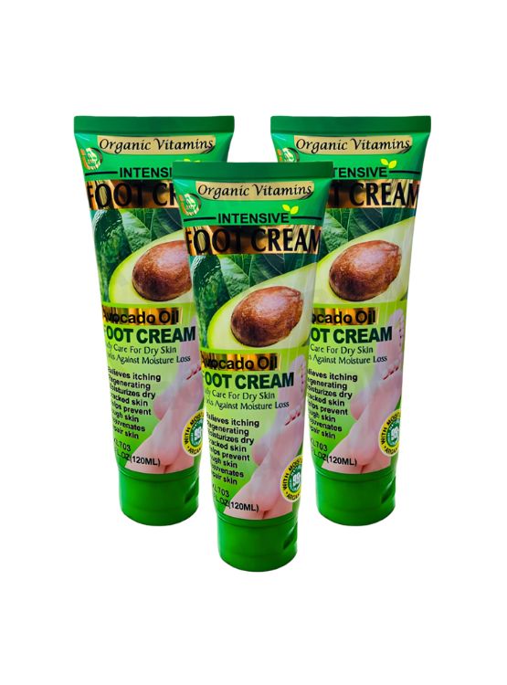 PACK 3 CREMA PARA PIES PALTA 120ML WOKALI - 1