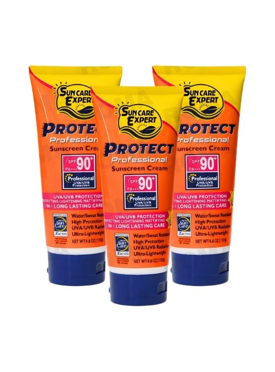 PACK 3 PROTECTOR SOLAR 90 SPF 130G WOKALI - 1