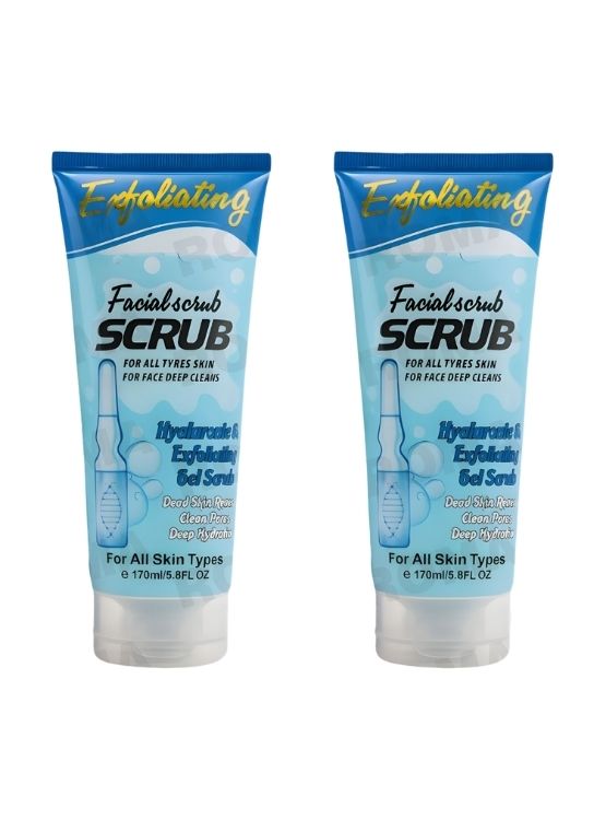 PACK 2 GEL PEELING FACIAL ÁC. HIALURÓNICO 170ML WOKALI - 1
