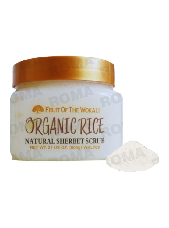EXFOLIANTE CORPORAL ORGANIC RICE 600G WOKALI - 1
