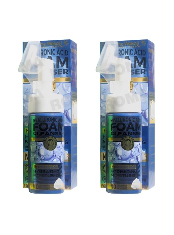 PACK 2 LIMPIADOR EN ESPUMA ÁCIDO HIALURÓNICO 150ML WOKALI - 1