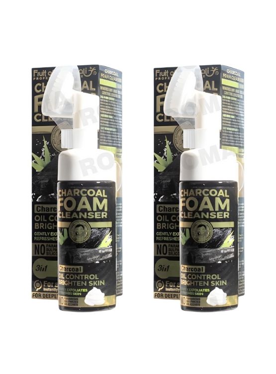 PACK 2 LIMPIADOR EN ESPUMA CARBÓN 150ML WOKALI - 1