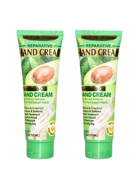 PACK 2 CREMA DE MANOS PALTA 120ML WOKALI - 1