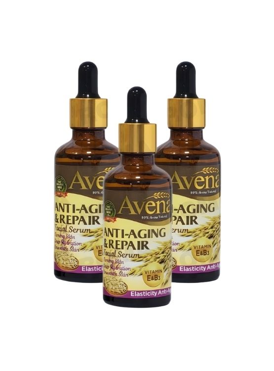 PACK 3 SERUM FACIAL AVENA 50ML WOKALI - 1