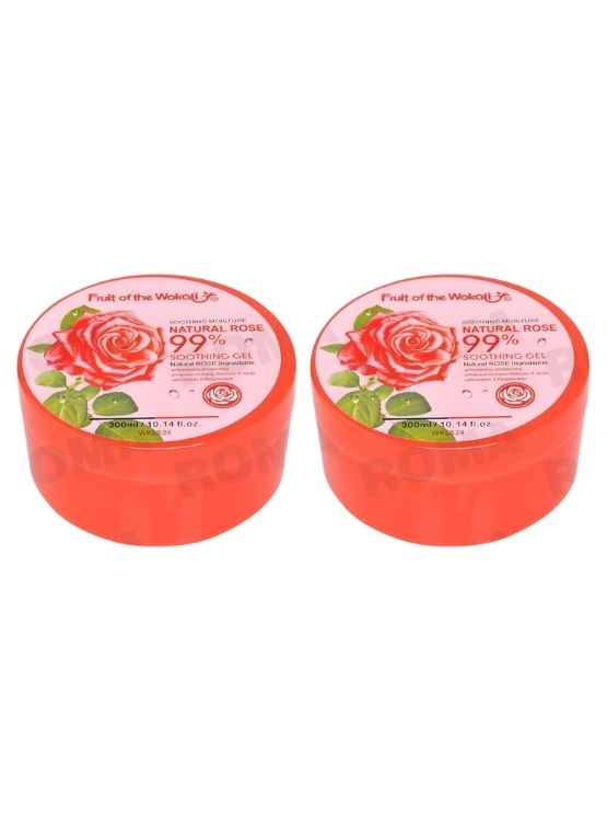 PACK 2 GEL CALMANTE ROSAS 300ML WOKALI - 1