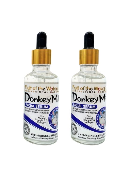 PACK 2 SERUM FACIAL DONKEY MILK 50ML WOKALI - 1
