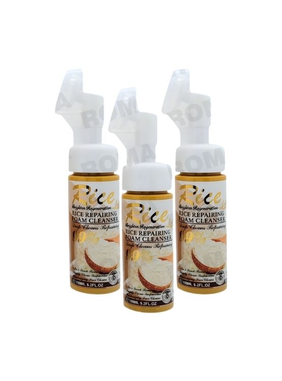 PACK 3 LIMPIADOR EN ESPUMA ARROZ 150ML WOKALI - 1