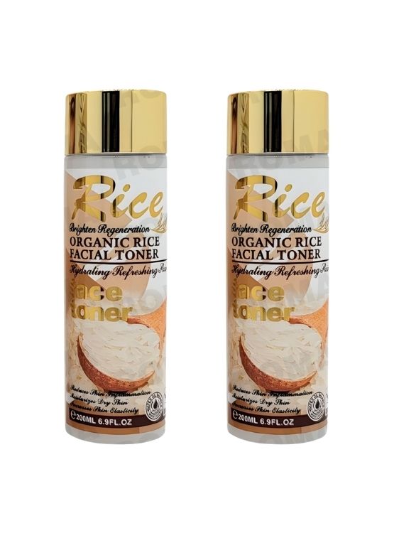 PACK 2 TÓNICO FACIAL EN GEL ARROZ 200ML WOKALI - 1