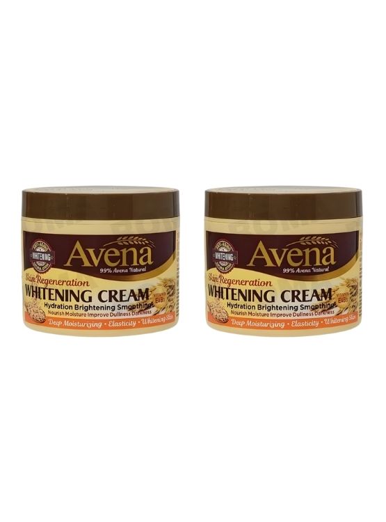 PACK 2 CREMA FACIAL ACLARANTE AVENA 115ML WOKALI - 1