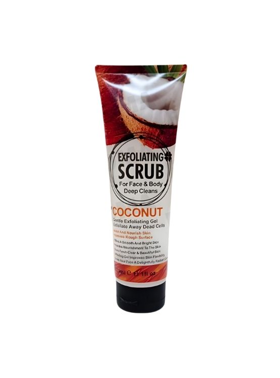 EXFOLIANTE FACIAL Y CORPORAL COCO 320ML WOKALI - 1