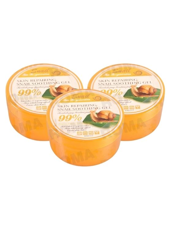 PACK 3 GEL CALMANTE CARACOL 300ML WOKALI - 1