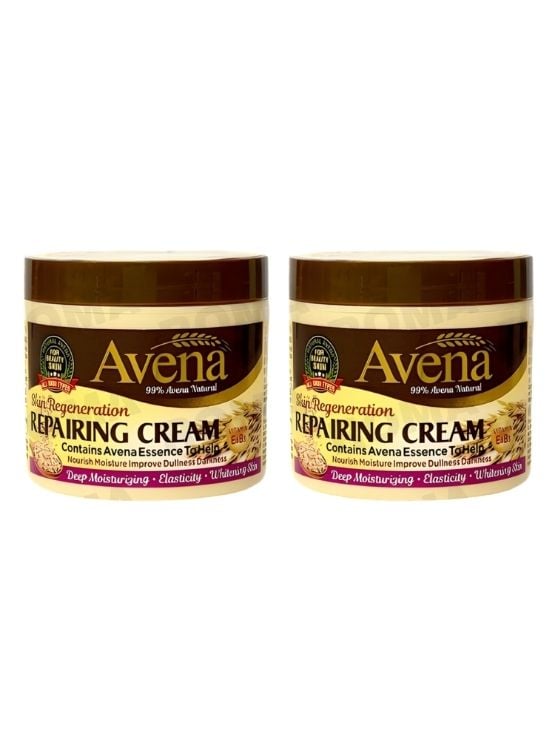 PACK 2 CREMA FACIAL HIDRATANTE AVENA 115G WOKALI - 1