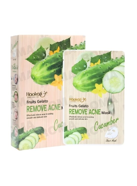 MASCARILLA FACIAL PEPINO 10UND WOKALI - 1