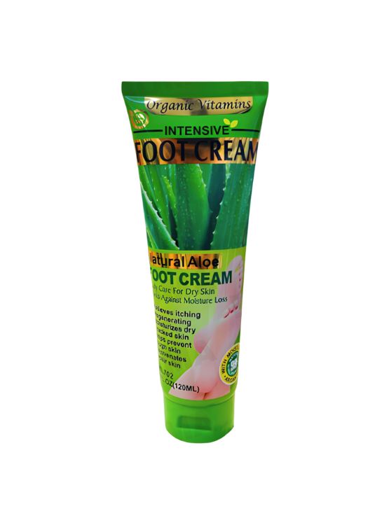 CREMA PARA PIES ALOE VERA 120ML WOKALI - 1