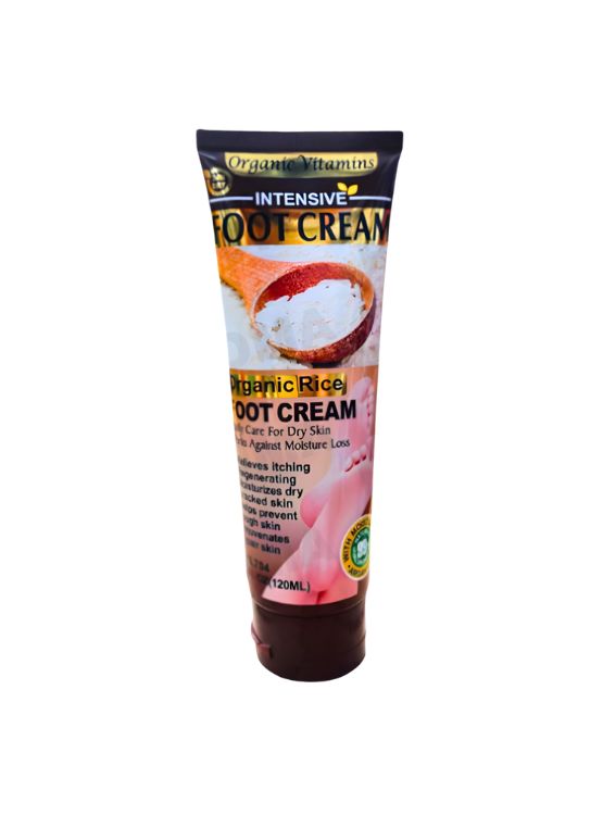 CREMA PARA PIES ARROZ 120ML WOKALI - 1