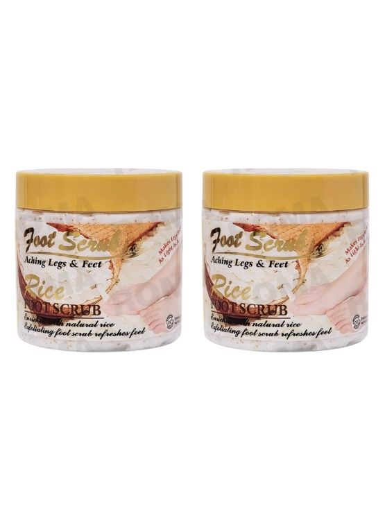 PACK 2 EXFOLIANTE PARA PIES ARROZ 500ML WOKALI - 1