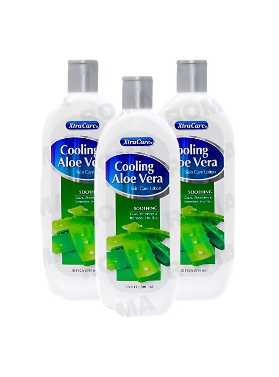 PACK 3 CREMA CORPORAL DE ALOE VERA 591ML XTRACARE - 1