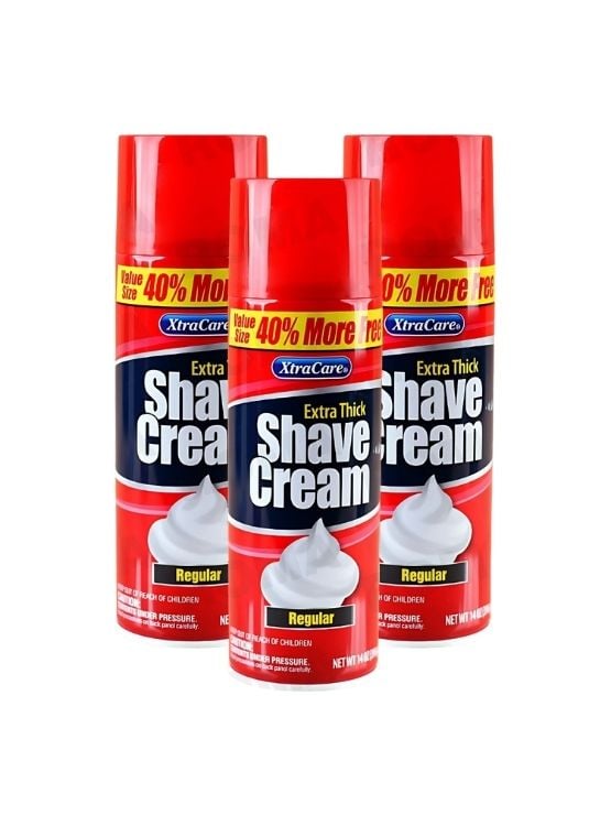 PACK 3 ESPUMA DE AFEITAR XTRACARE - REGULAR 396ML XTRACARE - 1