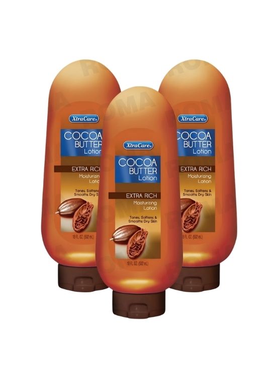 PACK 3 CREMA CORPORAL COCOA BUTTER 532ML XTRACARE - 1