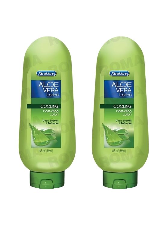 PACK 2 CREMA CORPORAL DE ALOE VERA 532ML XTRACARE - 1