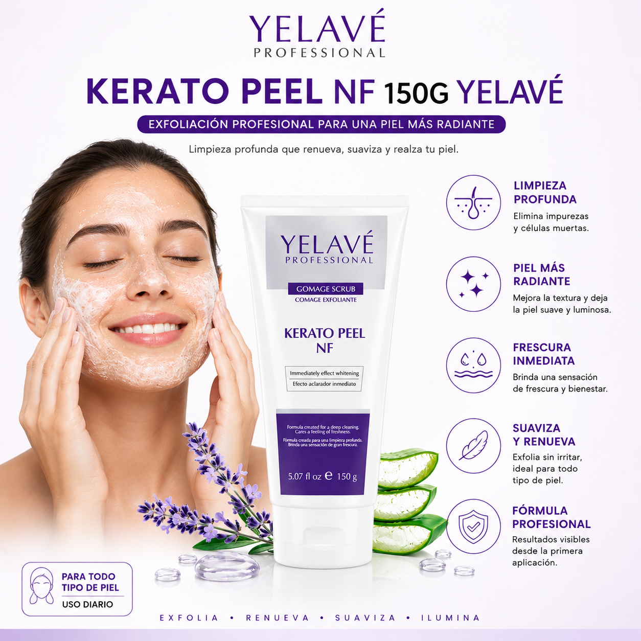 KERATO PEEL NF 150G YELAVÉ - 2