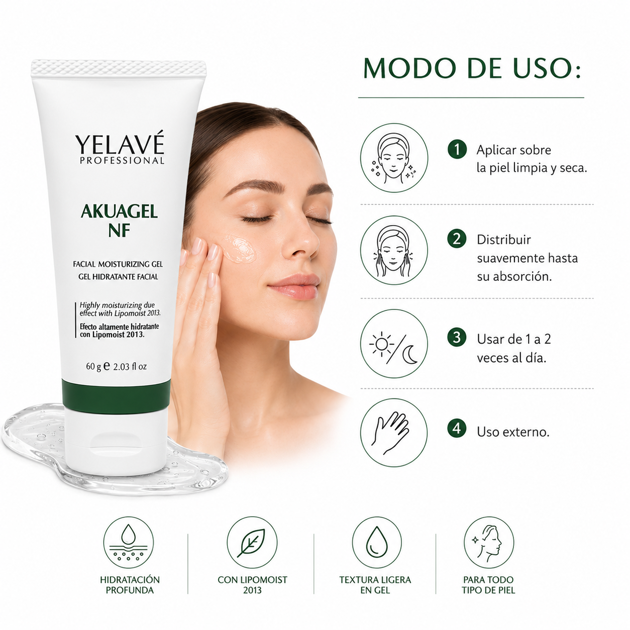 AKUAGEL NF 60G YELAVÉ - 3