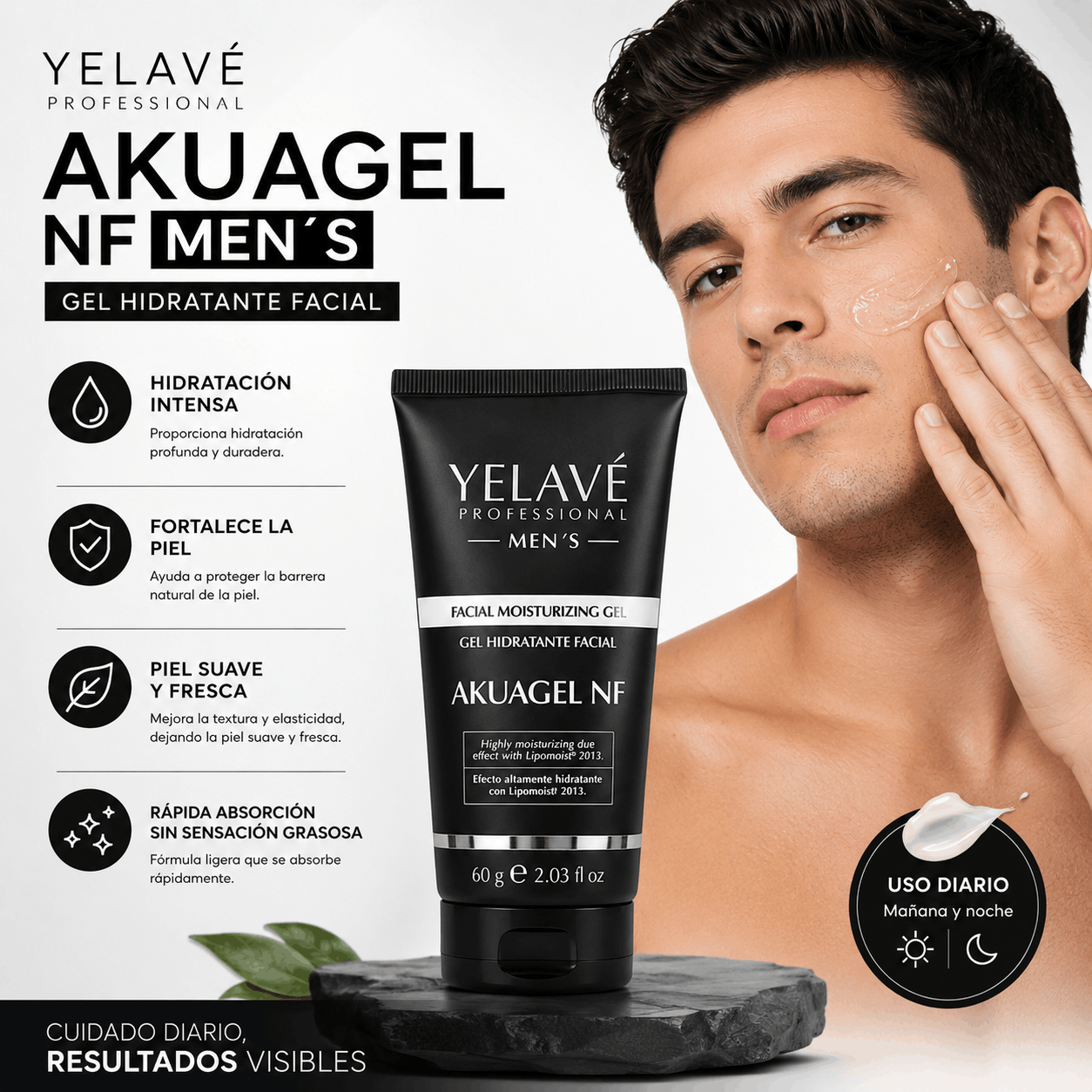 AKUAGEL NF MEN`S 60G YELAVÉ - 2