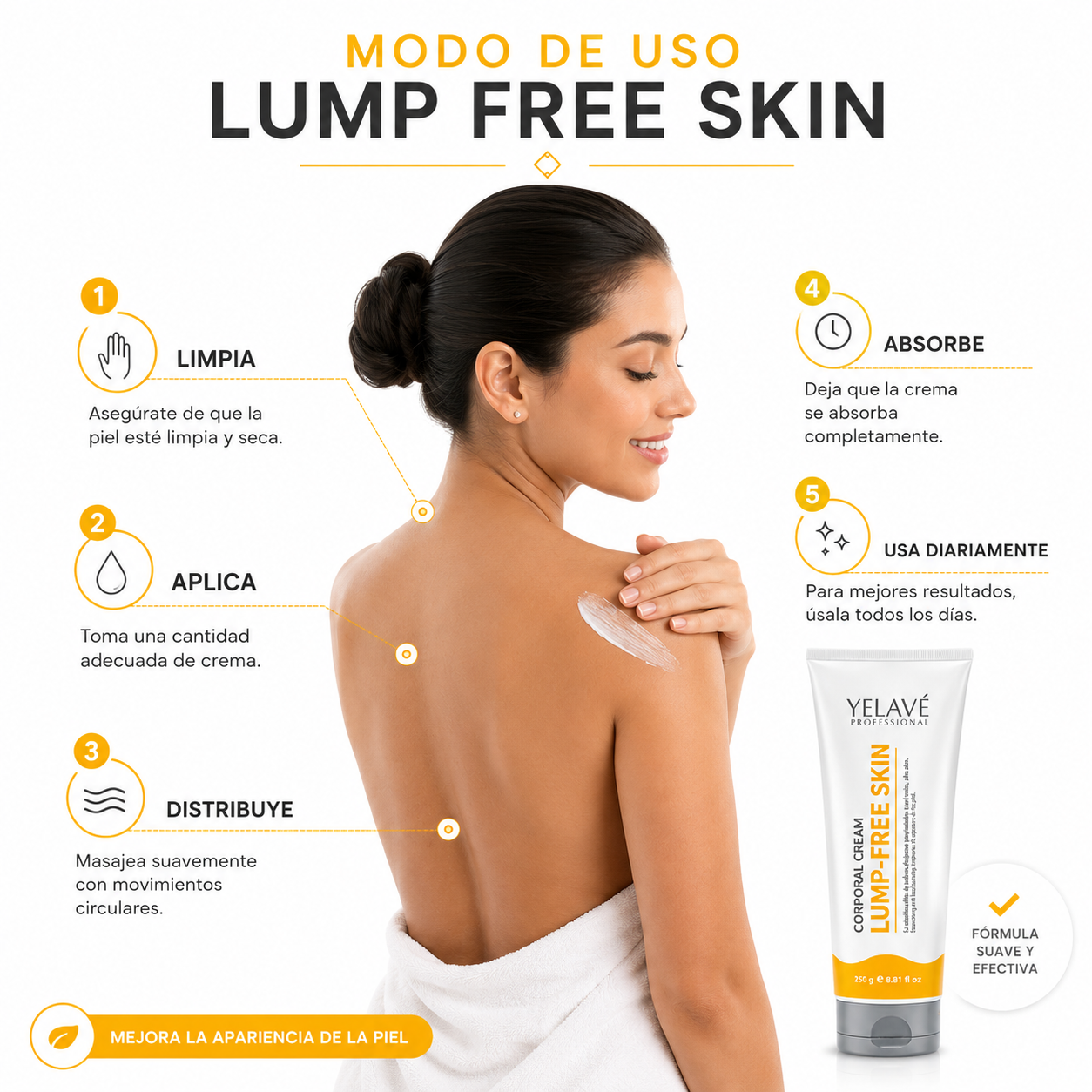 LUMP FREE SKIN 250G YELAVÉ - 3
