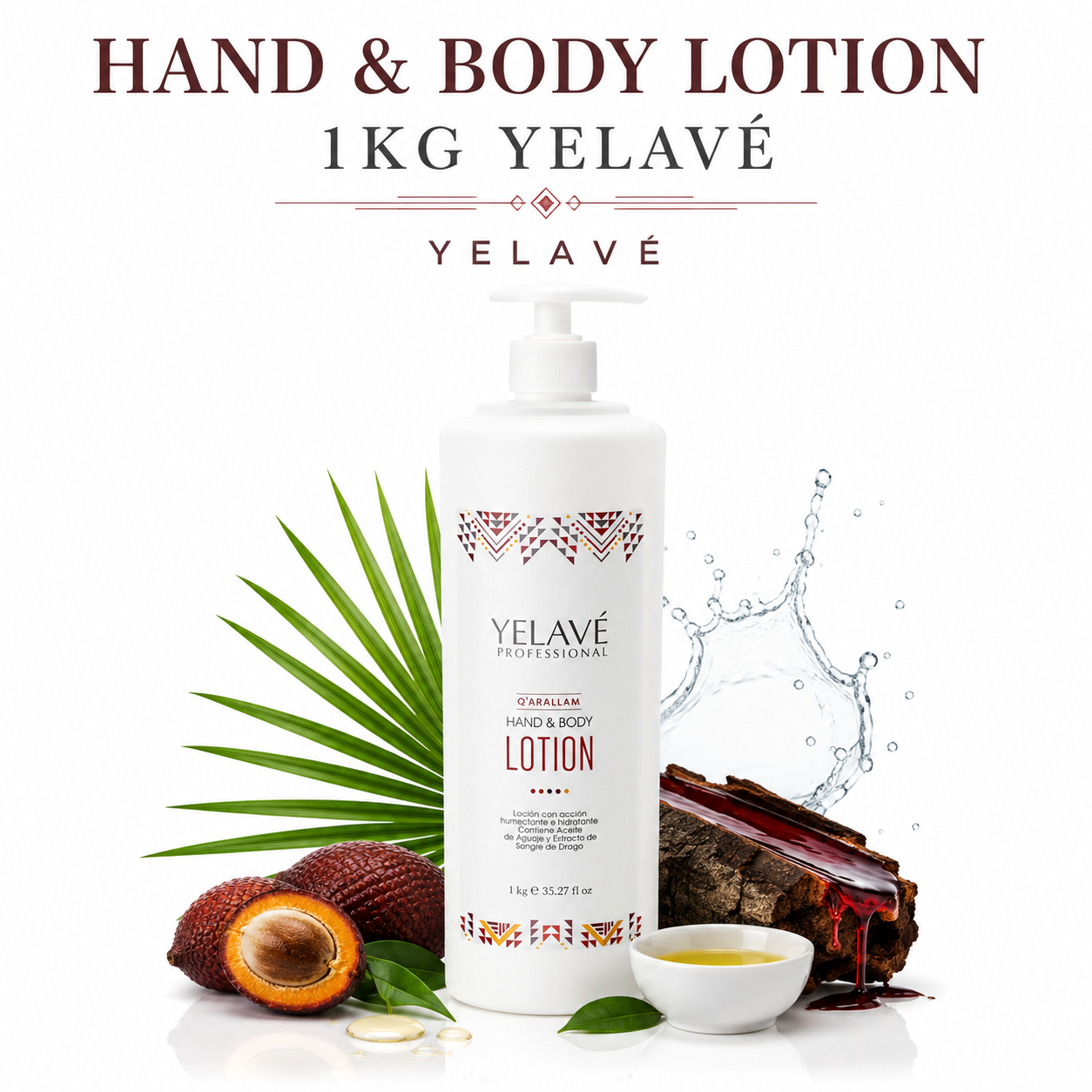 HAND Y BODY LOTION 1KG YELAVÉ - 1