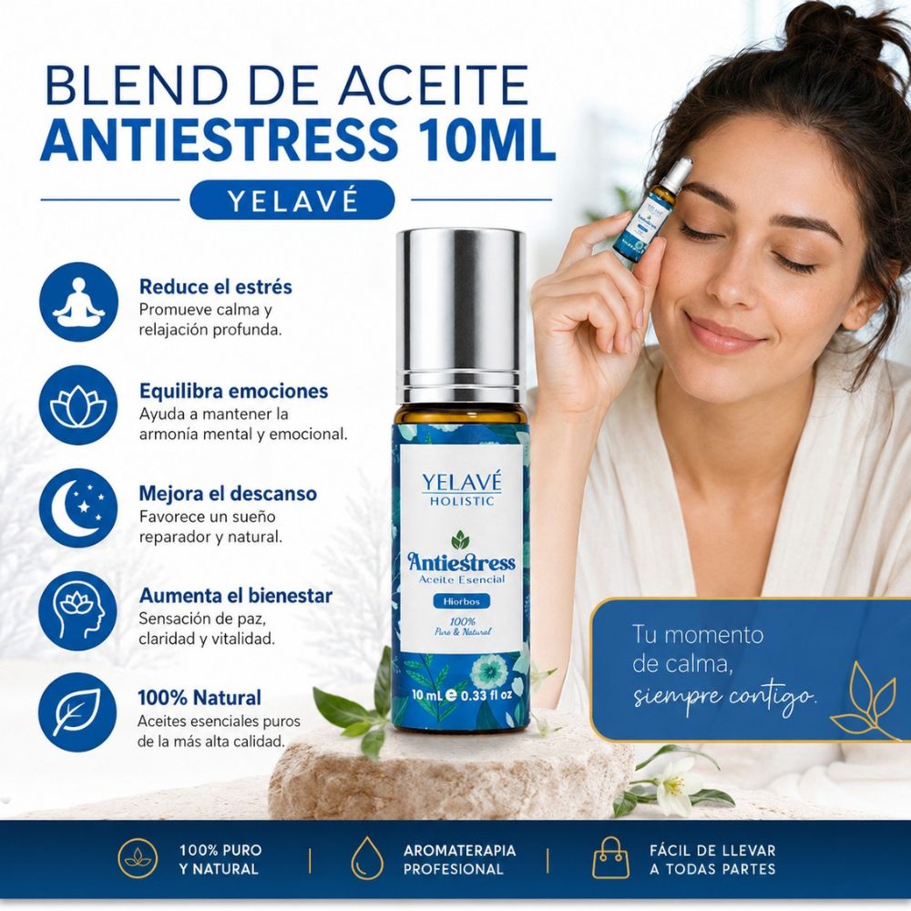 BLEND DE ACEITE ANTIESTRESS 10ML YELAVÉ - 2