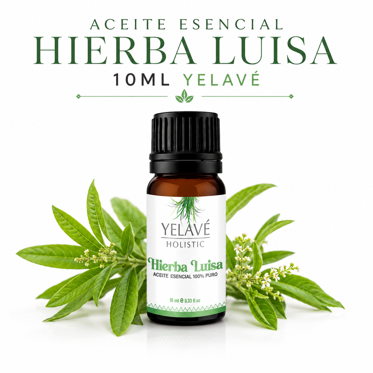ACEITE ESENCIAL HIERBA LUISA 10ML YELAVÉ - 1
