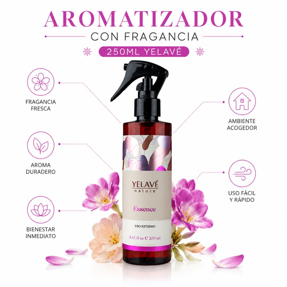 AROMATIZADOR CON FRAGANCIA 250ML YELAVÉ - 2