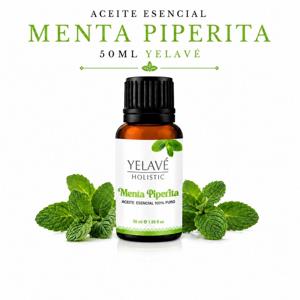ACEITE ESENCIAL MENTA PIPERITA 50ML YELAVÉ - 1