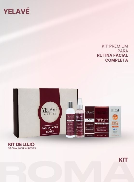 KIT DE LUJO SACHA INCHI Y ROSES YELAVÉ - 1