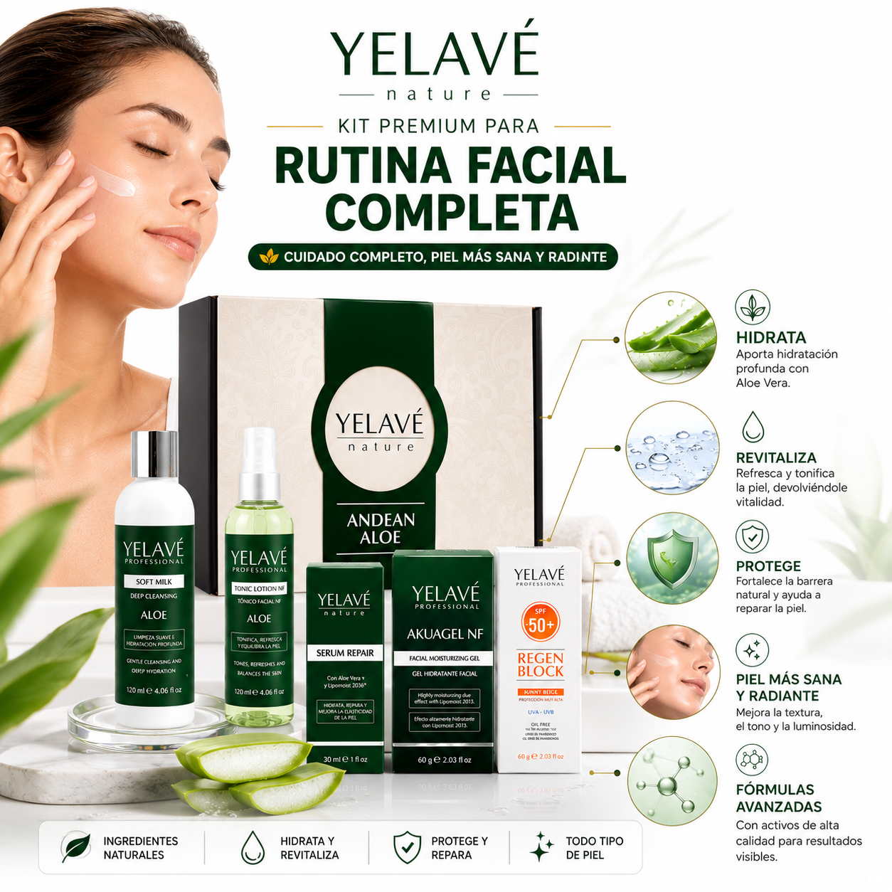 KIT DE LUJO ANDEAN ALOE YELAVÉ - 2