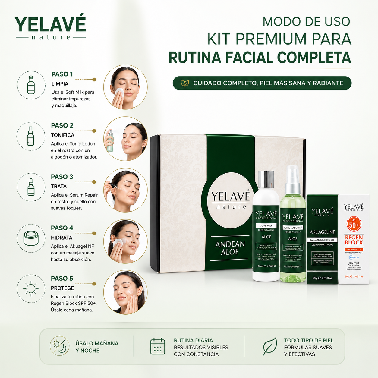 KIT DE LUJO ANDEAN ALOE YELAVÉ - 3