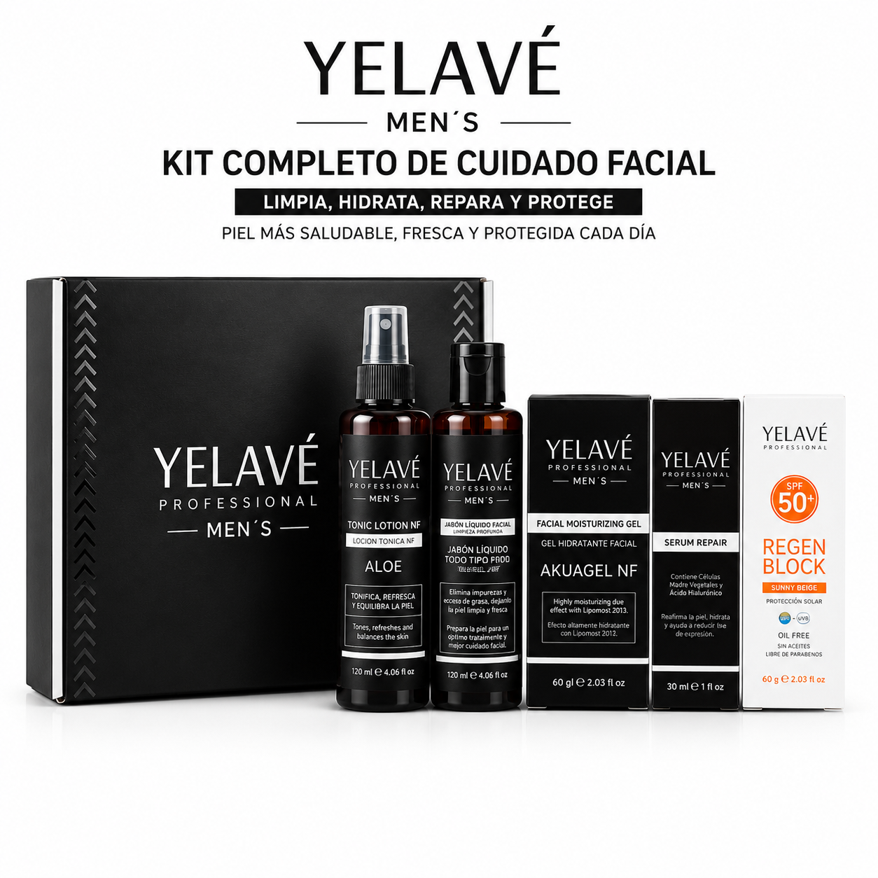 KIT DE LUJO MEN`S YELAVÉ - 1