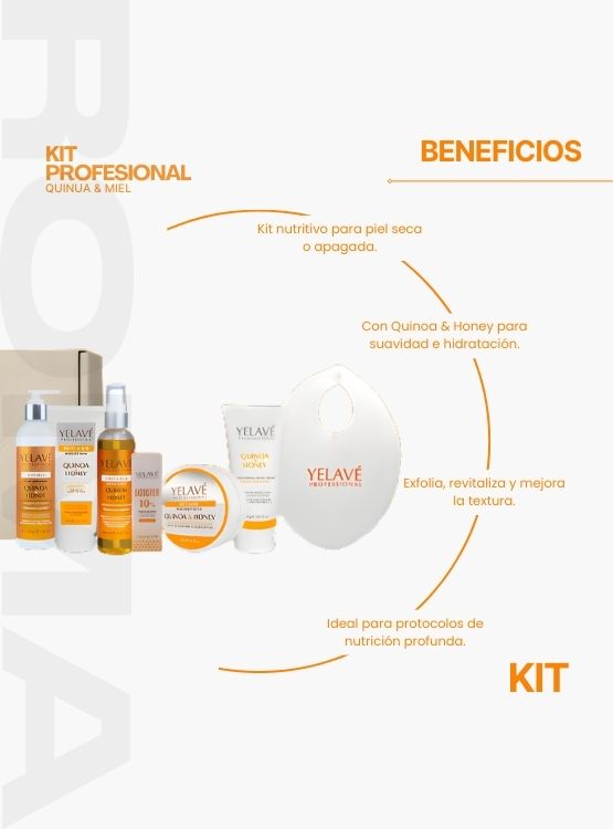 KIT PROFESIONAL QUINUA Y MIEL YELAVÉ - 2
