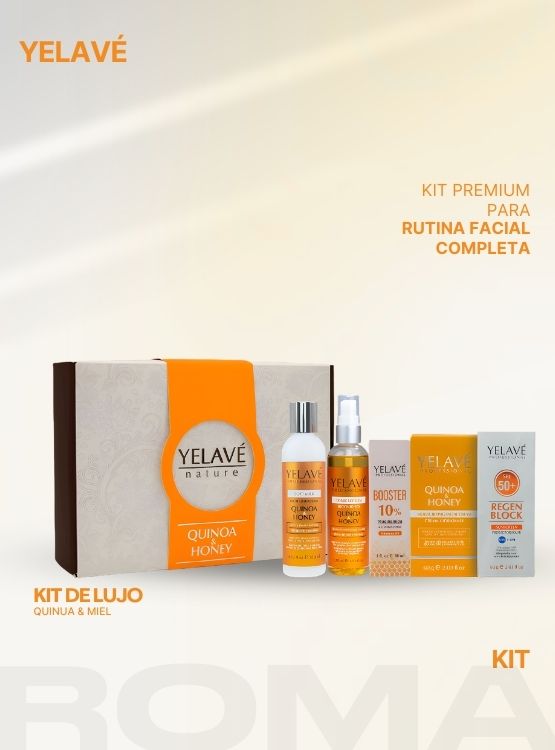 KIT DE LUJO QUINUA Y MIEL YELAVÉ - 1