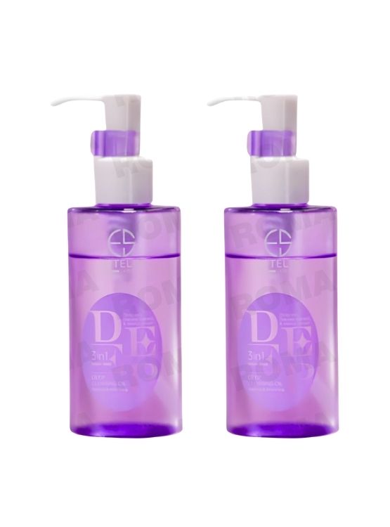 PACK 2 ACEITE REMOVE MAKE UP - GRAPE 130ML ESTELIN - 1