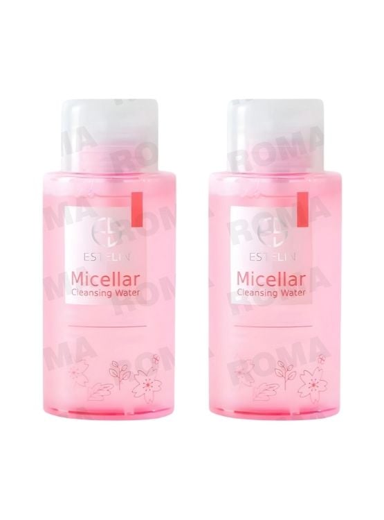 PACK 2 AGUA MICELAR CHERRY BLOSSOM 300ML ESTELIN - 1