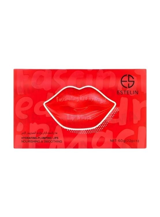 MASCARILLA EN HIDROGEL FASTINATING RED 22PCS ESTELIN - 1