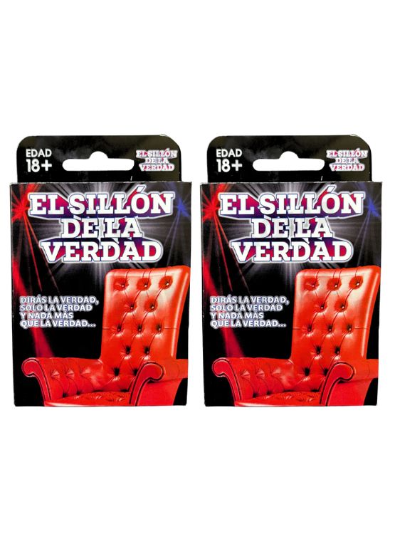PACK 2 EL SILLÓN DE LA VERDAD – JUEGO DE CARTAS - 1