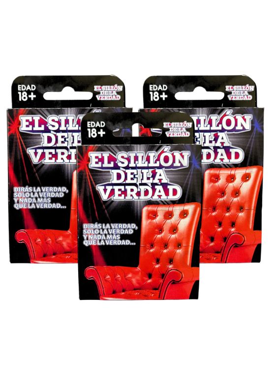 PACK 3 EL SILLÓN DE LA VERDAD – JUEGO DE CARTAS - 1