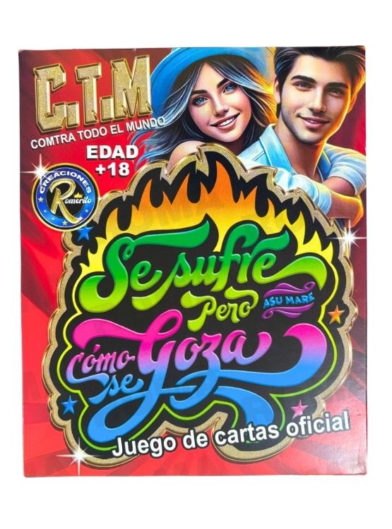 C.T.M SE SUFRE PERO COMO SE GOZA- JUEGO DE MESA - 1