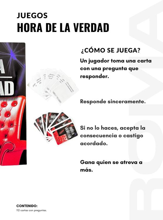 PACK 2 HORA DE LA VERDAD – JUEGO DE CARTAS - 3