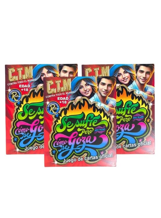 PACK 3 C.T.M SE SUFRE PERO COMO SE GOZA- JUEGO DE MESA - 1