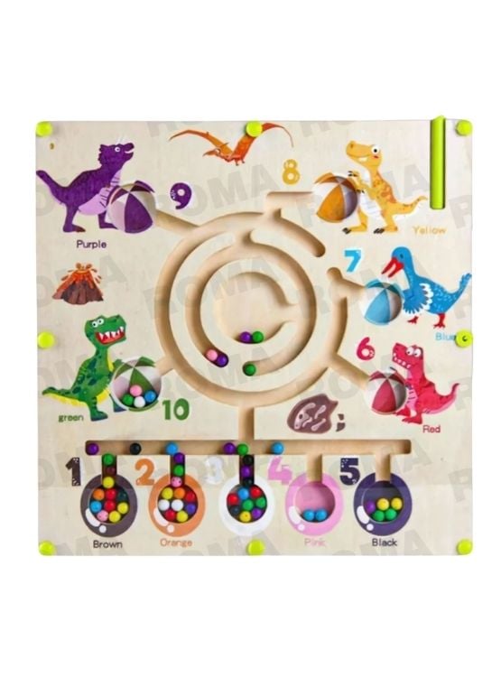TABLA MATEMÁTICA DINOSAURIO - JUEGO EDUCATIVO - 1