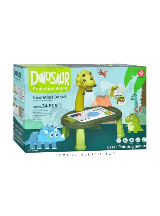 PIZARRA PROYECTOR DINOSAURIO JUEGO DIDÁCTICO - 1