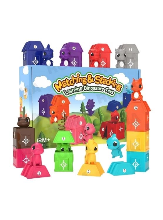 FIGURA DINOSAURIOS JUEGO DIDÁCTICO - 1